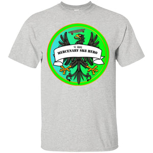 4Hire  "Mercenary Sk8 Hero" Custom Personalized T-shirts Men's Women's Ultra Cotton T-Shirt