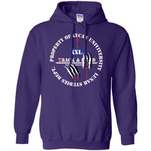 "Property Of Lycan U Lunar Studies" -W Personal Designer Men's Women's Pullover Hoodie 8 oz.