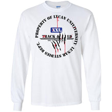 "Property Of Lycan U Lunar Studies" -B Personal Designer long sleeve Hoodie Men's Women's LS Ultra Cotton T-Shirt