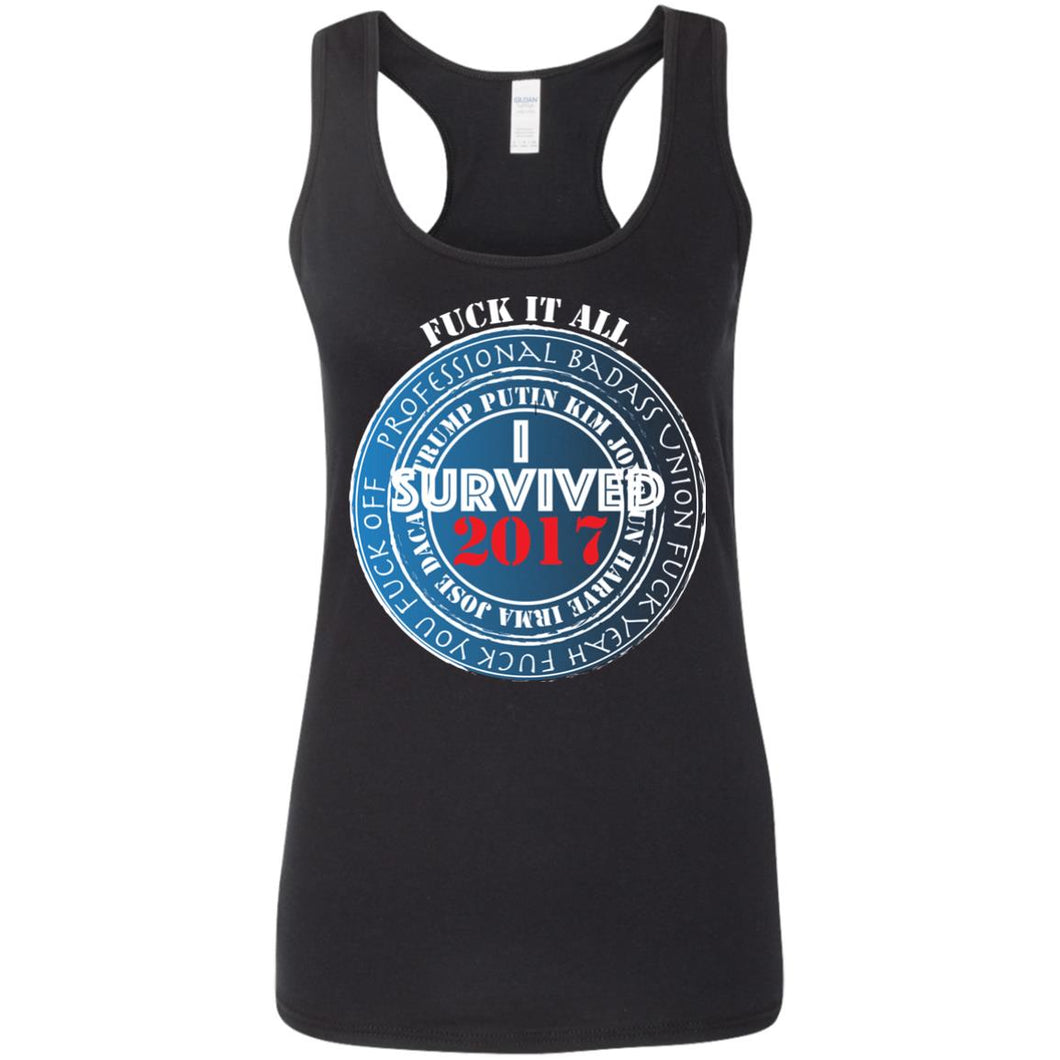 Custom Personalized Ladies' Softstyle Racerback Tank