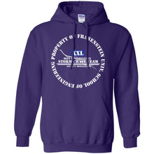 "Property of Frankenstein U. School of Engineering" - W Personal Designer Men's Women's Pullover Hoodie 8 oz.