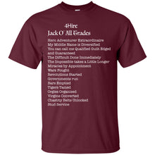 Jack O'Trades -W Custom Personalized T-shirts Men's Women's Ultra Cotton T-Shirt