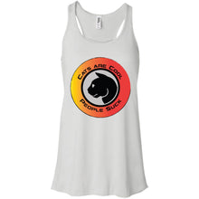 "Cats Are Cool"- Custom Personalized T-Shirt Ladies' Bella + Canvas Flowy Racerback Tank