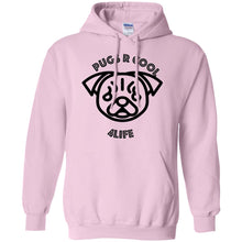 "Pugs R Cool 4Life" - B Personal Designer Men's Women's Pullover Hoodie 8 oz.
