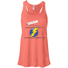 "Hot Green Ass" Custom Personalized T-Shirt Ladies' Bella + Canvas Flowy Racerback Tank