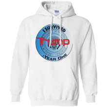"I Survived Trump: Year One" - B Personal Designer Men's Women's Pullover Hoodie 8 oz.