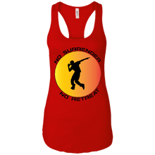 Dance'N4Life - Feet Don't Fail Me Now" - Custom Personalized T-shirts Ladies Ideal Racerback Tank