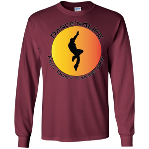 Dance'N4Life - Feet Don't Fail Me Now" - Personal Designer long sleeve Men's Ultra Cotton T-Shirt