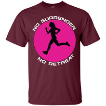 "No Surrender No Retreat" - PW Custom Personalized T-shirts Men's Women's Ultra Cotton T-Shirt