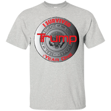 "I Survived Trump:Year One" - Custom Personalized T-shirts Men's Women's Cotton T-Shirt
