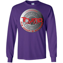 TRUMP:YEAR TWO Pooch sil Personal Designer long sleeve Hoodie Men's Women's LS Ultra Cotton T-Shirt