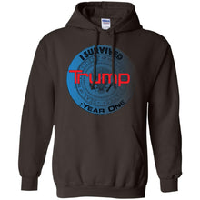 "I Survived Trump: Year One" - B Personal Designer Men's Women's Pullover Hoodie 8 oz.