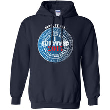 "Fuck It All - I Survived 2017" Personal Designer Men's Women's Pullover Hoodie 8 oz.