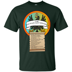"Legendary Mercenary Pizza Hunter" Custom Personalized T-shirts Men's Women's Ultra Cotton T-Shirt