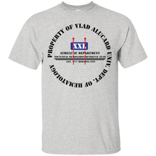 "Property Of Vlad  Alucard U Dept. of Hematology” -B Custom Personalized T-shirts Men's Women's Ultra Cotton T-Shirt