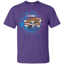 “America” - Kickin Ass Since & Takin Names With a Vengeance Since 1776 - Blue Custom Personalized T-shirts Men's Women's Ultra Cotton T-Shirt