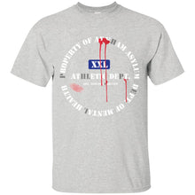 PROPERTY OF ARKHAM3A "Arkham Athletics - Help" - Custom Personalized T-shirts Men's Women's Cotton T-Shirt