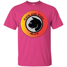 CAT R COOL 4LIFE Custom Personalized T-shirts Men's Women's Ultra Cotton T-Shirt