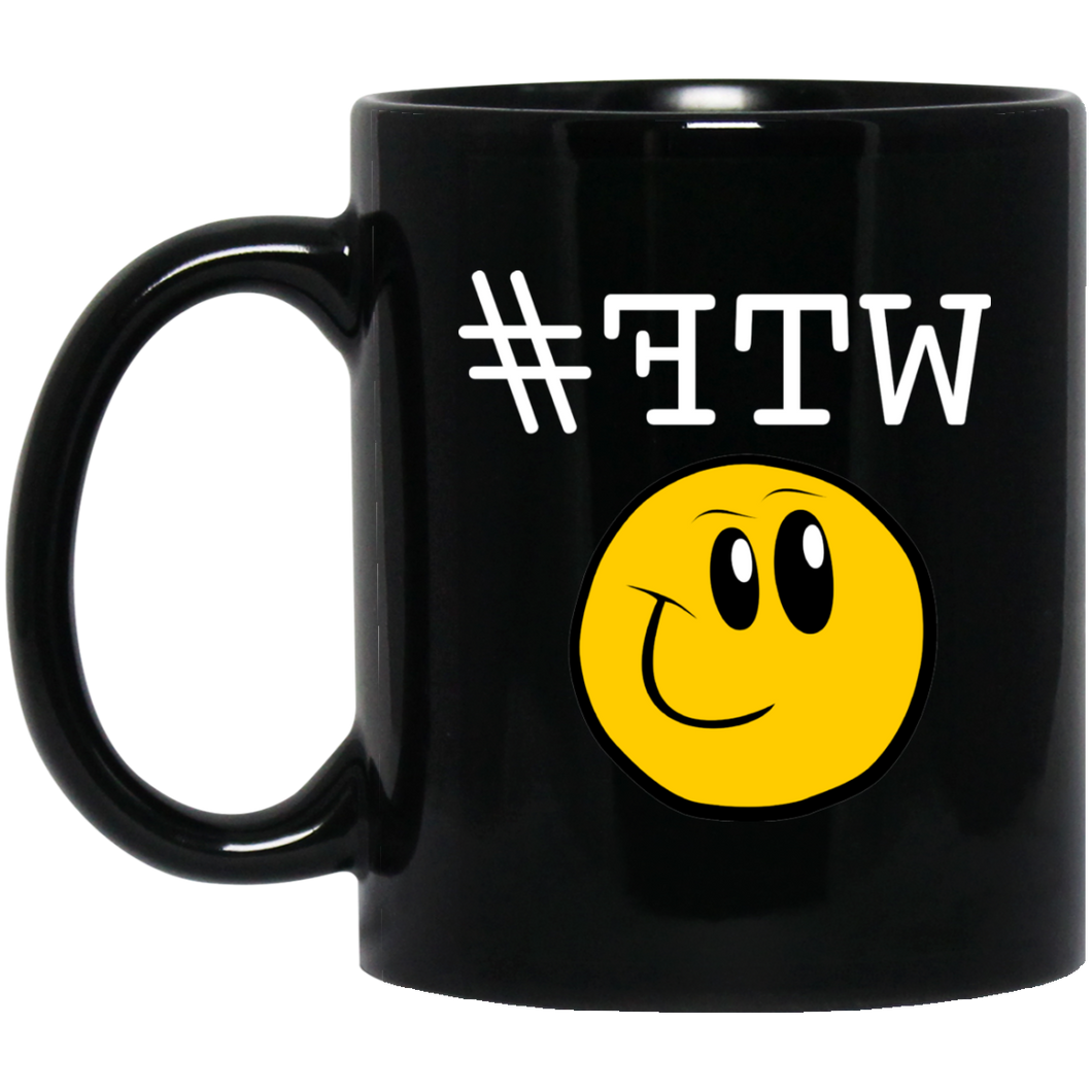 Custom Personalized 11 oz. Black Mug