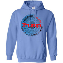 "Trump: Year One - My Super Power"- Personal Designer Men's Women's Pullover Hoodie 8 oz.