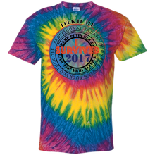"Fuck It All - I Survived 2017" - Custom Personalized Men's Women's Cotton Tie Dye T-Shirt