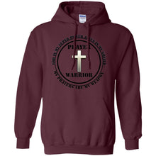 "Prayer Warrior" - Personal Designer long sleeve Hoodie Men's Women's Pullover Hoodie 8 oz.