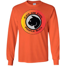 "Cats Are Cool" - Personal Designer long sleeve T-shirts Men's Women's LS Ultra Cotton T-Shirt