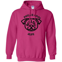"Pugs R Cool 4Life" - B Personal Designer Men's Women's Pullover Hoodie 8 oz.