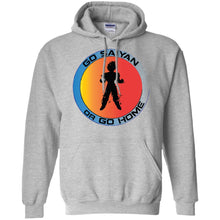 "Go Saiyan or Go Home" Personal Designer Men's Women's Pullover Hoodie 8 oz.