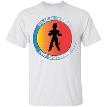FU I'M SAIYAN - B Custom Personalized T-shirts Men's Women's Ultra Cotton T-Shirt