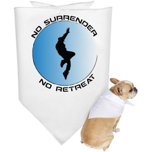 "No Surrender - Dance'n4Life" Cool Unique Designer Doggie Bandana