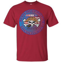 “America” - Kickin Ass Since & Takin Names With a Vengeance Since 1776 - Blue Custom Personalized T-shirts Men's Women's Ultra Cotton T-Shirt