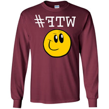 "#FTW" WTF - W Personal Designer long sleeve Hoodie Men's Women's LS Ultra Cotton T-Shirt