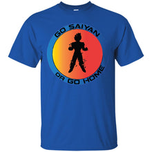 "Go Saiyan or Go Home" Custom Personalized T-shirts Men's Women's Ultra Cotton T-Shirt