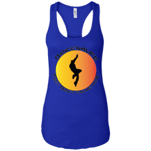 Dance'N4Life - Feet Don't Fail Me Now" - Dance'N4Life - Feet Don't Fail Me Now" - Custom Personalized T-shirts Ladies Ideal Racerback Tank