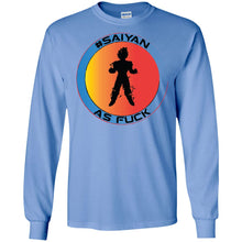 #SAIYAN AF Personal Designer long sleeve Hoodie Men's Women's LS Ultra Cotton T-Shirt