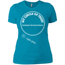 "My Circle of Trust" - Custom Personalized Ladies' Boyfriend T-Shirt