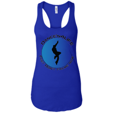 Dance'N4Life - Feet Don't Fail Me Now" - Custom Personalized T-shirts Ladies Ideal Racerback Tank