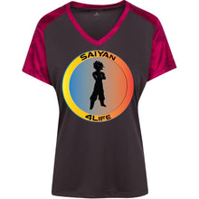 "Saiyan" 4Life - Custom Personalized T-shirts Men's Women's Ladies' CamoHex Colorblock T-Shirt