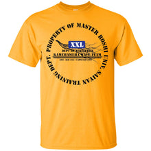 "PROPERTY OF MASTER ROSHI U Custom Personalized T-shirts Men's Women's Ultra Cotton T-Shirt