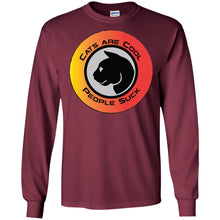 "Cats Are Cool" - Personal Designer long sleeve T-shirts Men's Women's LS Ultra Cotton T-Shirt