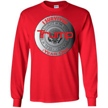 "I Survived Trump:Year One" - Personal Designer long sleeve Men's Ultra Cotton T-Shirt