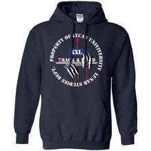"Property Of Lycan U Lunar Studies" -W Personal Designer Men's Women's Pullover Hoodie 8 oz.