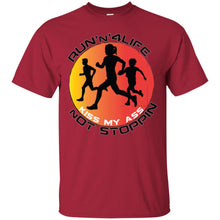 Run'n' 4Life Kiss My Ass Not Stoppin" - Custom Personalized T-shirts Men's Women's Ultra Cotton T-Shirt