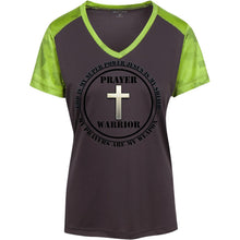 "Prayer Warrior" Custom Personalized T-shirts Men's Women's Ladies' CamoHex Colorblock T-Shirt