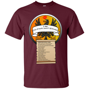 "Mercenary Bitch Tamer" Custom Personalized T-shirts Men's Women's Ultra Cotton T-Shirt