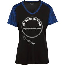 "My Circle of Trust" - Custom Personalized T-shirts Men's Women's Ladies' CamoHex Colorblock T-Shirt