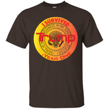 "I Survived Trump: Year One" - G Custom Personalized T-shirts Men's Women's Ultra Cotton T-Shirt