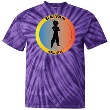"Saiyan" 4Life - Custom Personalized T-shirts Men's Women's 100% Cotton Tie Dye T-Shirt