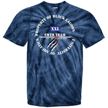 "Property of Black Lagoon U" Custom Personalized T-shirts Men's Women's 100% Cotton Tie Dye T-Shirt